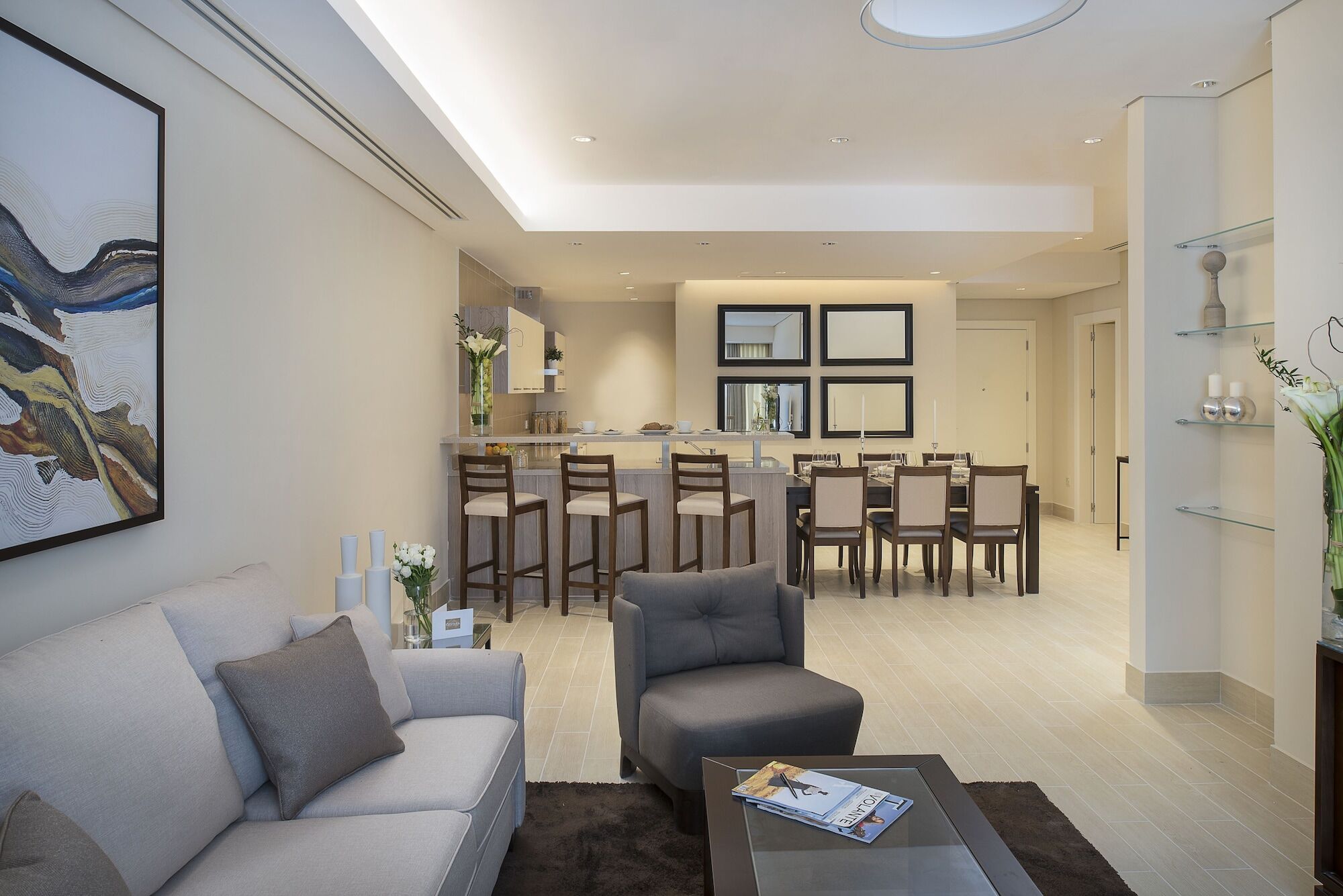 Dusit Doha Hotel Zewnętrze zdjęcie Interior of a typical apartment